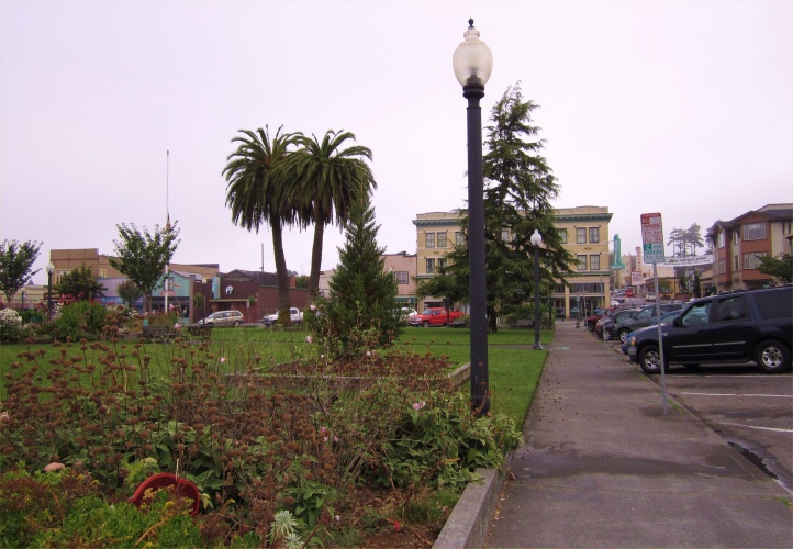 Arcata California town square